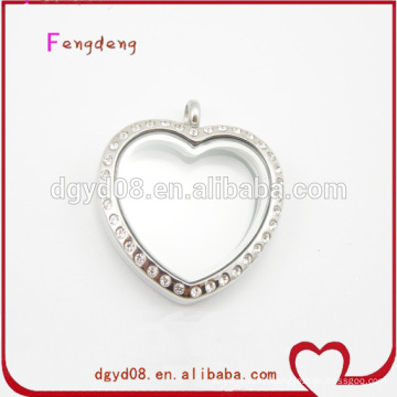 Hot sale 316 Floating Heart Locket necklace Jewelry